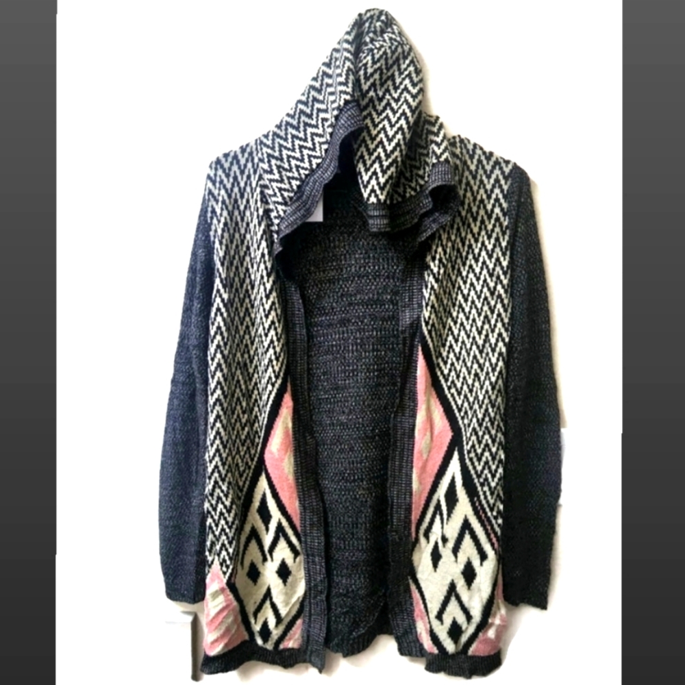 Say What? Hoodie Cardigan
